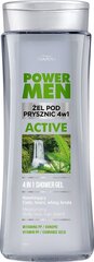 Power Men Active 4in1 suihkugeeli 300ml hinta ja tiedot | Suihkusaippuat ja suihkugeelit | hobbyhall.fi