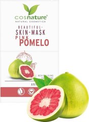 Kaunis Skin-Mask luonnollinen kaunistava kasvonaamio vaaleanpunaisella pomelolla 2x8ml hinta ja tiedot | Kasvonaamiot ja silmänalusaamiot | hobbyhall.fi