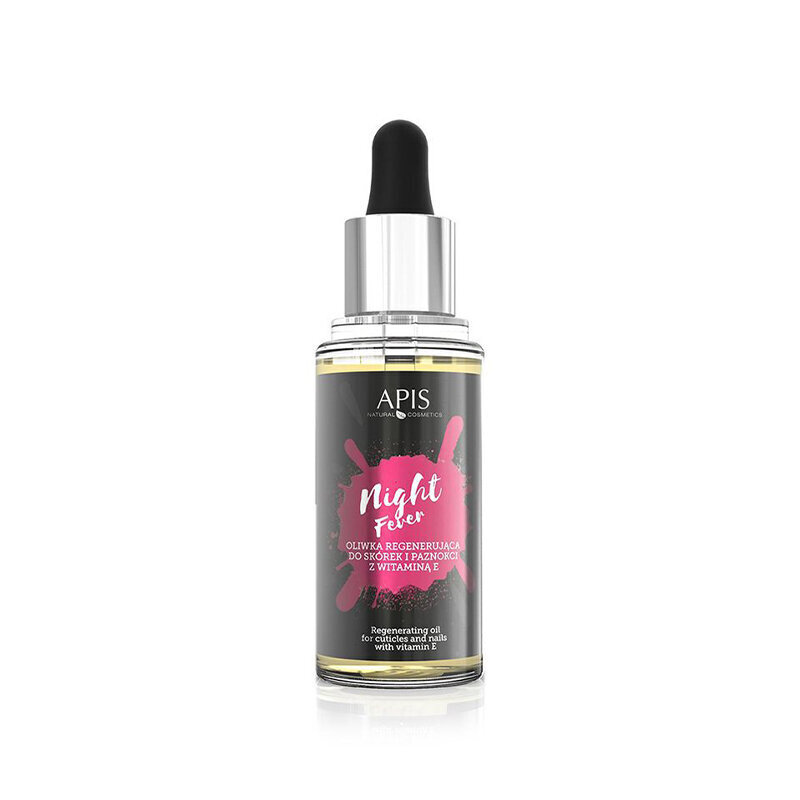 Apis night fever e-vitamiinia sisältävä ihoa ja kynsiä uudistava öljy, 30 ml hinta ja tiedot | Kynsilakat ja kynsienhoitotuotteet | hobbyhall.fi