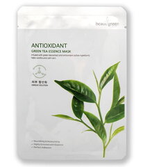 Antioksidantti Green Tea Essence Mask Antioksidanttinen kasvonaamio Green Tea 23g hinta ja tiedot | Beauugreen Hajuvedet ja kosmetiikka | hobbyhall.fi