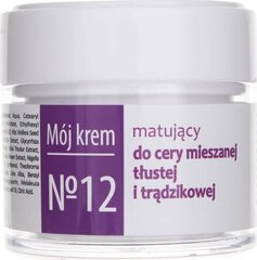 My No.12 Mattifying Cream rasvaiselle ja akneen taipuvaiselle sekaiholle 55g hinta ja tiedot | Kasvovoiteet | hobbyhall.fi