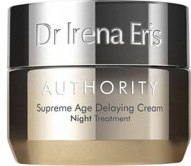 Authority Supreme Age Delaying Night Treatment 50 ml hinta ja tiedot | Dr Irena Eris Hajuvedet ja kosmetiikka | hobbyhall.fi