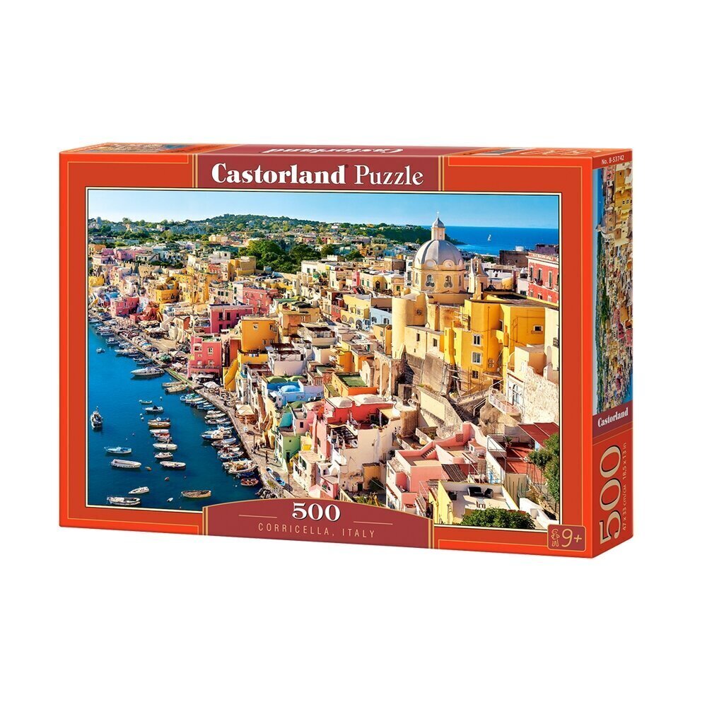 Palapeli Castorland Corricella, Italia, 500 kpl hinta ja tiedot | Palapelit | hobbyhall.fi