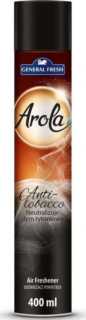 Aerosoli-ilmanraikastin General Fresh Anti-tobacco, 400 ml hinta ja tiedot | Ilmanraikastimet | hobbyhall.fi