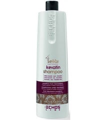 Shampoo Echosline Seliar Keratin Shampoo, keratiini, 1000 ml hinta ja tiedot | EchosLine Hajuvedet ja kosmetiikka | hobbyhall.fi