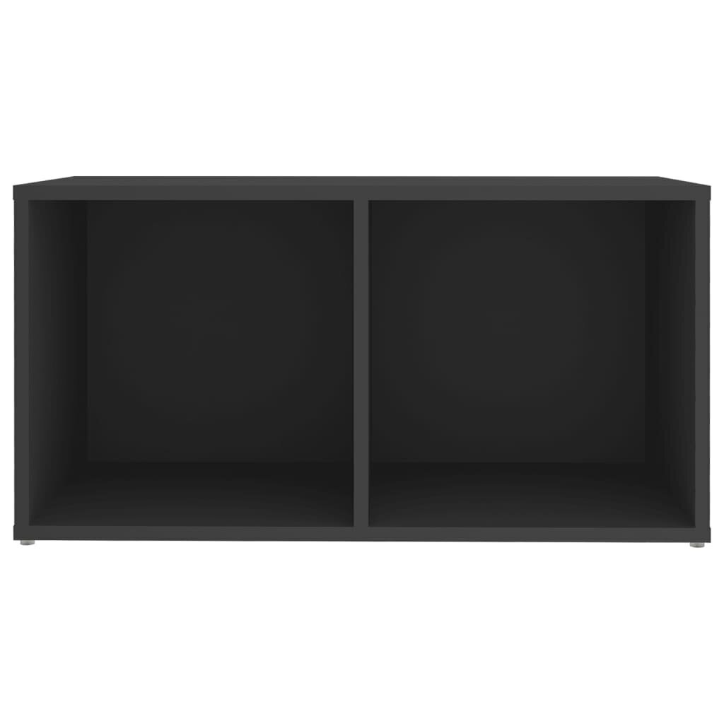vidaXL TV-tasot 2 kpl harmaa 72x35x36,5 cm lastulevy hinta ja tiedot | TV-tasot | hobbyhall.fi