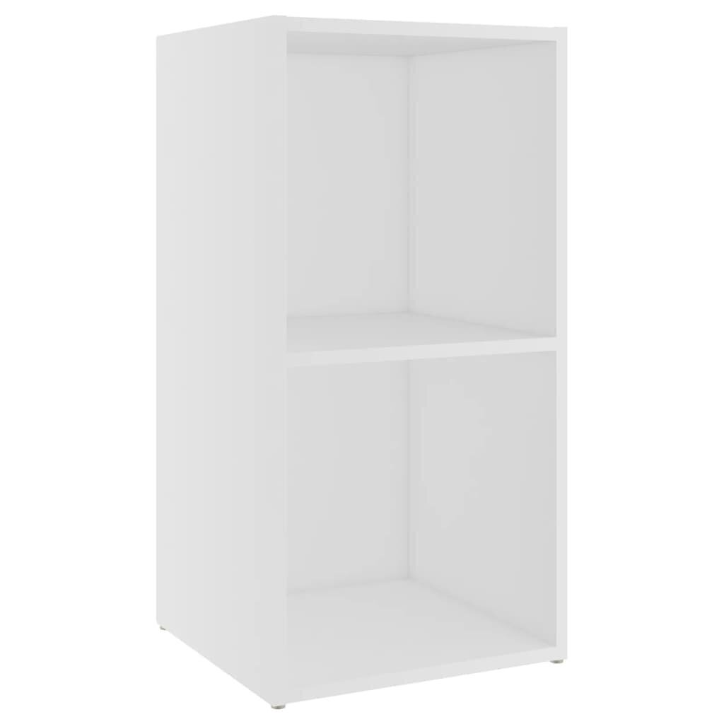 vidaXL TV-tasot 4 kpl valkoinen 72x35x36,5 cm lastulevy hinta ja tiedot | TV-tasot | hobbyhall.fi