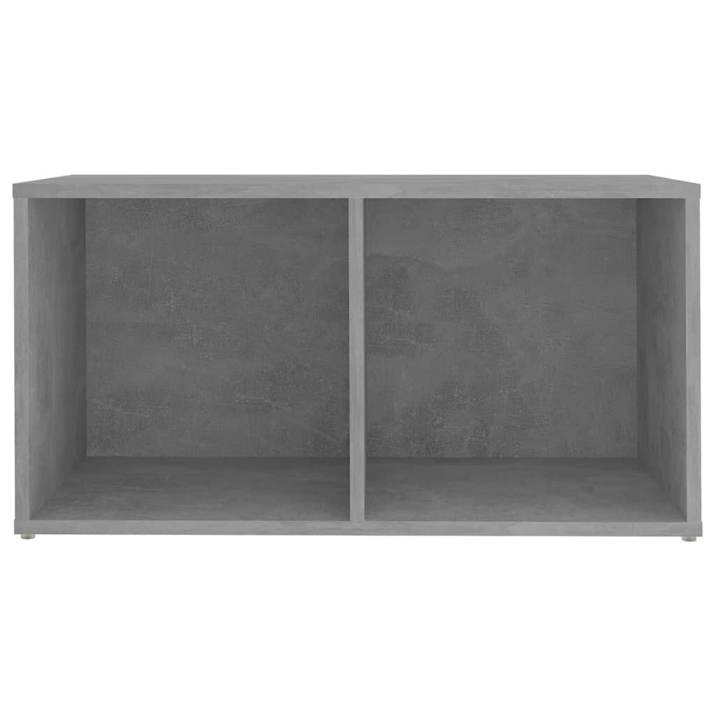 vidaXL TV-tasot 4 kpl betoninharmaa 72x35x36,5 cm lastulevy hinta ja tiedot | TV-tasot | hobbyhall.fi