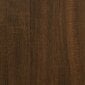 vidaXL Työpöytä ruskea tammi 100x55x75 cm tekninen puu hinta ja tiedot | Tietokonepöydät ja työpöydät | hobbyhall.fi