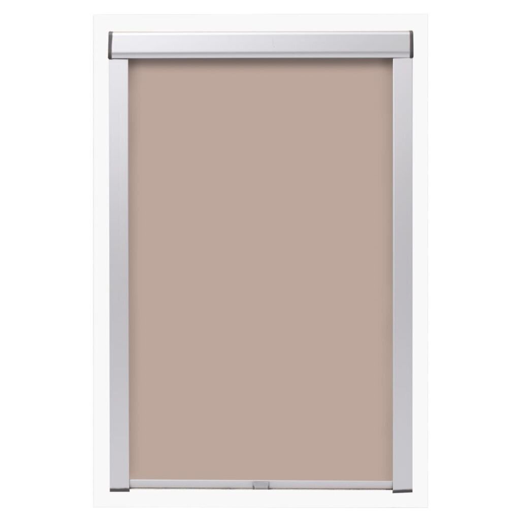 vidaXL Pimentävä rullaverho beige 206 hinta ja tiedot | Rullaverhot | hobbyhall.fi