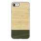 MAN&WOOD suojakuori Apple iPhone 7/8 - Bamboo Forest Black hinta ja tiedot | Puhelimen kuoret ja kotelot | hobbyhall.fi