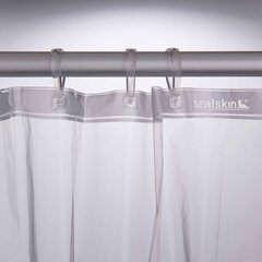 Sealskin Suihkuverho Clear 180 cm läpinäkyvä 210041300 hinta ja tiedot | Kylpyhuoneen sisustus | hobbyhall.fi