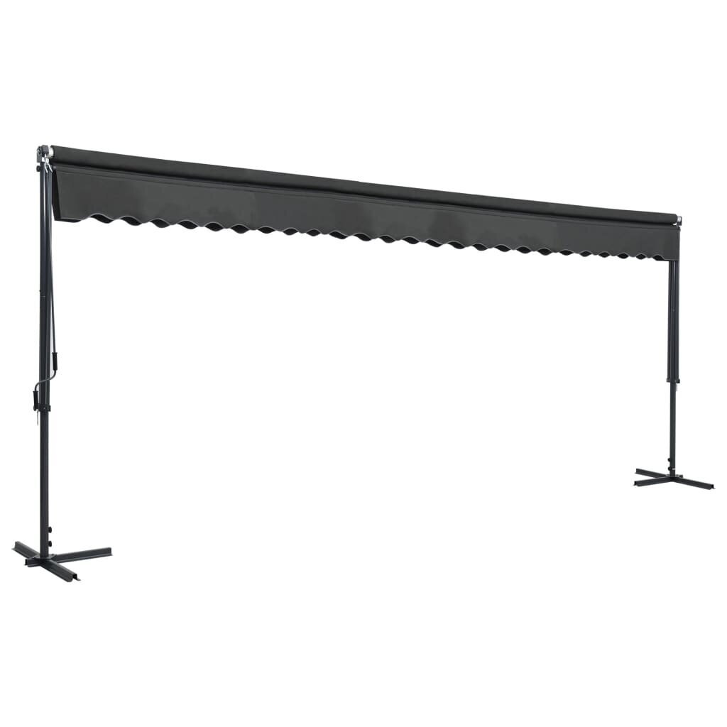 vidaXL Vapaasti seisova markiisi 600x300 cm antrasiitti hinta ja tiedot | Puutarhapaviljongit | hobbyhall.fi