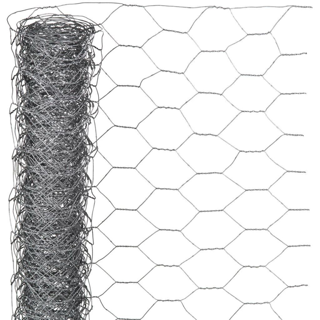 Nature Metalliverkko kuusikulmainen 0,5x10 m 25 mm galvanoitu teräs hinta ja tiedot | Aidat ja tarvikkeet | hobbyhall.fi