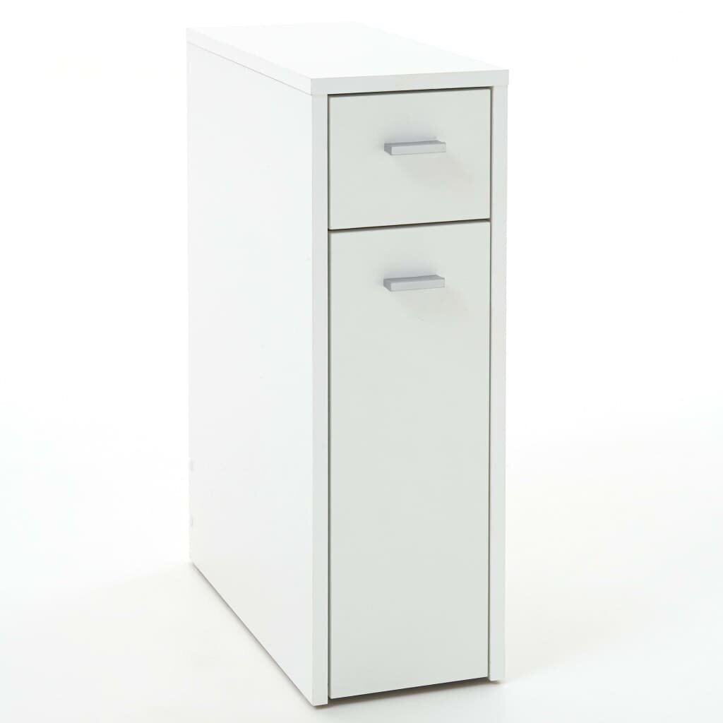 FMD Kaappi 2 vetolaatikkoa 20x45x61 cm valkoinen hinta ja tiedot | Kylpyhuonekaapit | hobbyhall.fi