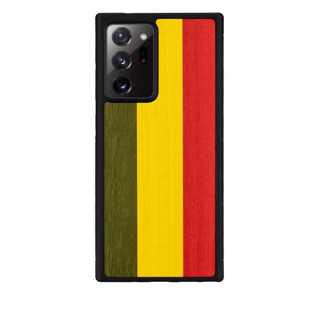 Samsung Galaxy Note 20 suojakuori MAN&WOOD Ultra reggae black hinta ja tiedot | Puhelimen kuoret ja kotelot | hobbyhall.fi