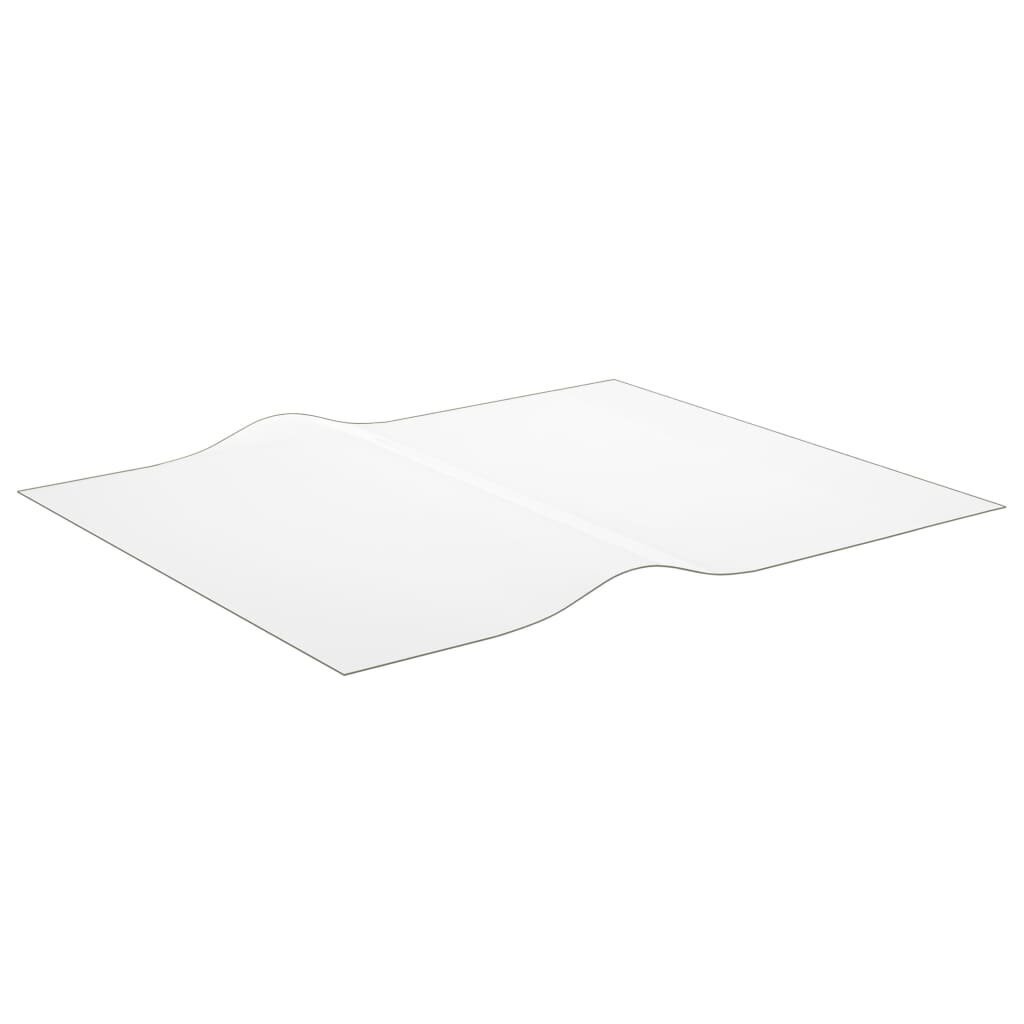 vidaXL Pöytäsuoja matta 100x90 cm 1,6 mm PVC hinta ja tiedot | Pöytäliinat, tabletit ja lautasliinat | hobbyhall.fi