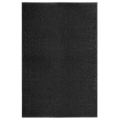 vidaXL Ovimatto pestävä musta 120x180 cm hinta ja tiedot | Ovimatot | hobbyhall.fi