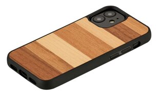 MAN&WOOD suojakuori Apple iPhone 12 mini - Sabbia Black hinta ja tiedot | Puhelimen kuoret ja kotelot | hobbyhall.fi