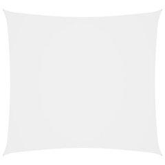 vidaXL Aurinkopurje Oxford-kangas neliö 4,5x4,5 m valkoinen hinta ja tiedot | Aurinkovarjot ja markiisit | hobbyhall.fi