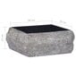 vidaXL Pesuallas musta 30x30x13 cm marmori hinta ja tiedot | Pesualtaat | hobbyhall.fi