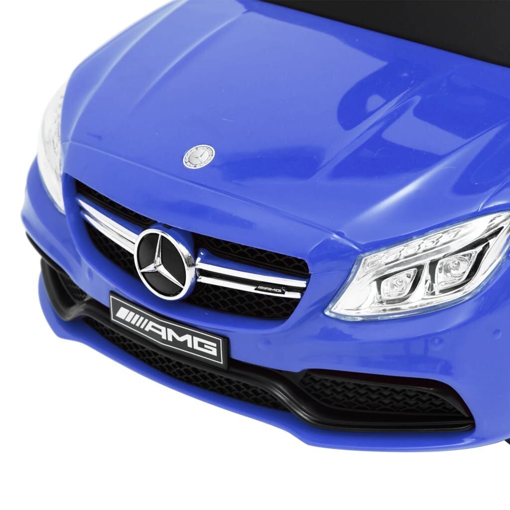 vidaXL Potkuauto Mercedes-Benz C63 sininen hinta ja tiedot | Vauvan lelut | hobbyhall.fi