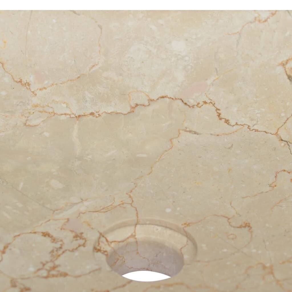 vidaXL Pesuallas kerma 40x40x10 cm marmori hinta ja tiedot | Pesualtaat | hobbyhall.fi