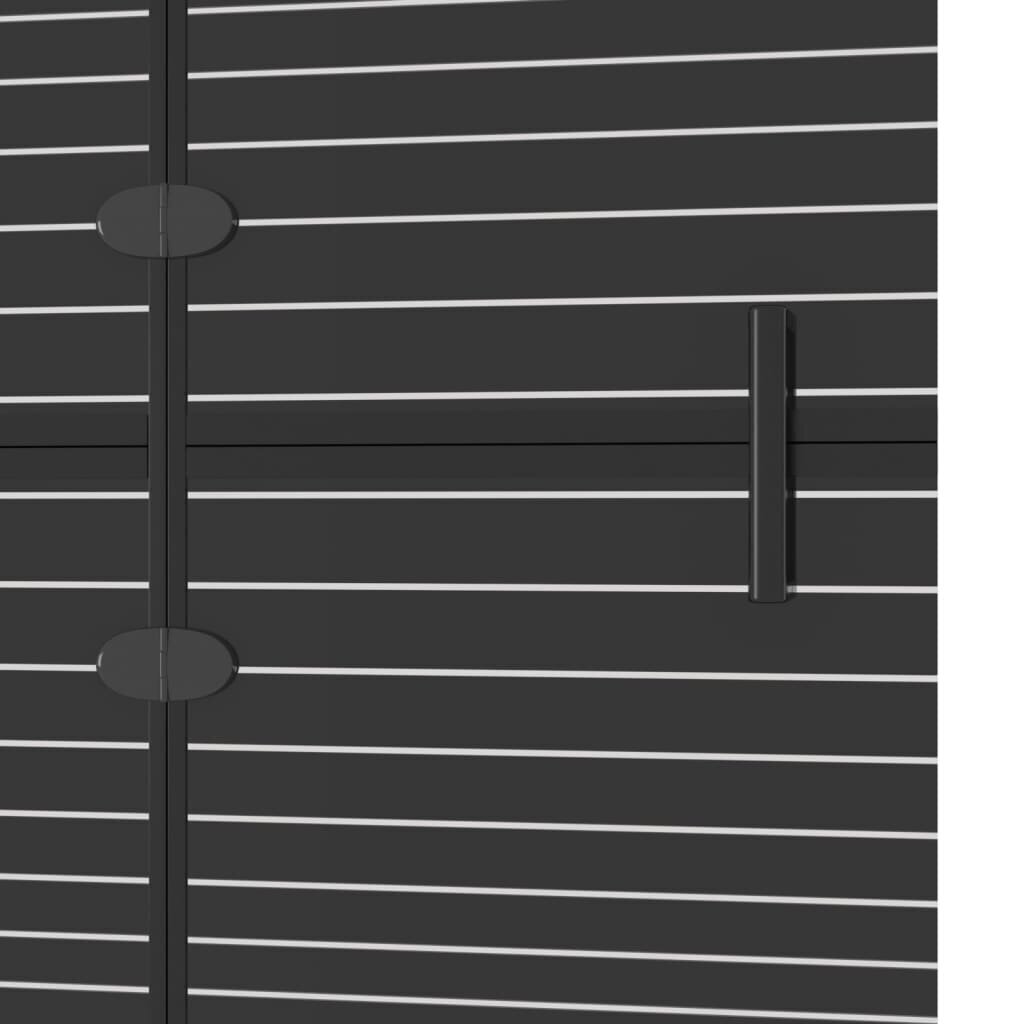 vidaXL Taittuva suihkuseinä ESG 100x140 cm musta hinta ja tiedot | Suihkuseinät ja -ovet | hobbyhall.fi