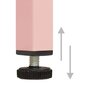 vidaXL Lipasto pinkki 80x35x101,5 cm teräs hinta ja tiedot | Lipastot | hobbyhall.fi