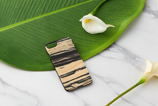 MAN&WOOD suojakuori Apple iPhone 7/8 - White Ebony Black hinta ja tiedot | Puhelimen kuoret ja kotelot | hobbyhall.fi