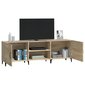 vidaXL TV-taso Sonoma-tammi 150x30x50 cm tekninen puu hinta ja tiedot | TV-tasot | hobbyhall.fi