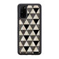 iKins suojakuori Samsung Galaxy S20 - Pyramid Black hinta ja tiedot | Puhelimen kuoret ja kotelot | hobbyhall.fi