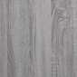 vidaXL Sohvapöytä harmaa Sonoma 80x50x40 cm tekninen puu ja rauta hinta ja tiedot | Sohvapöydät | hobbyhall.fi