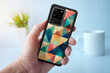 iKins suojakuori Samsung Galaxy S20 Ultra - Mosaic Black hinta ja tiedot | Puhelimen kuoret ja kotelot | hobbyhall.fi