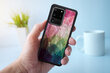 iKins suojakuori Samsung Galaxy S20 Ultra - Water Flower Black hinta ja tiedot | Puhelimen kuoret ja kotelot | hobbyhall.fi