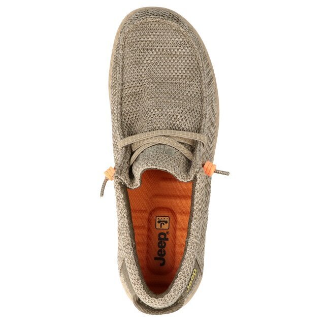 Jeep kengät Samoa Wallabee knit, khaki hinta ja tiedot | Miesten urheilu- ja vapaa-ajan kengät | hobbyhall.fi