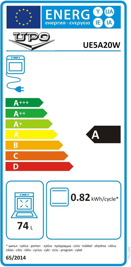 Upo UE5A20W hinta ja tiedot | Sähköliedet | hobbyhall.fi