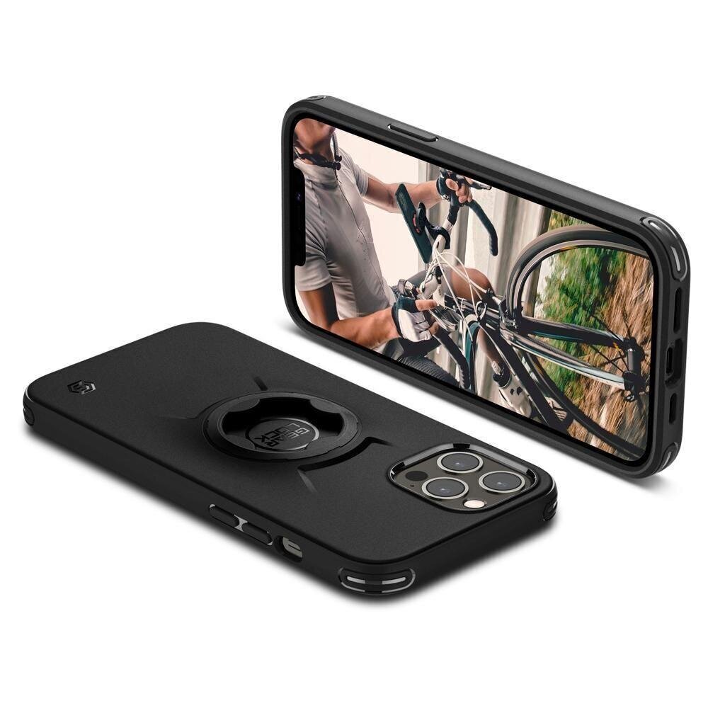 SPIGEN GEARLOCK GCF131 Pyörään kiinnitettävä puhelinkotelo iPHONE 12/12 pro hinta ja tiedot | Puhelimen kuoret ja kotelot | hobbyhall.fi