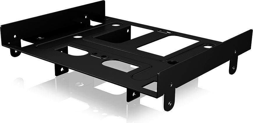 RaidSonic IcyBox internal 5.25'' mounting frame for 2.5" SSD/HDD disk (IB-AC652) hinta ja tiedot | Komponenttien lisätarvikkeet | hobbyhall.fi