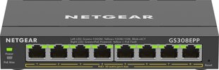 Netgear GS308EPP-100PES hinta ja tiedot | Verkkokytkimet | hobbyhall.fi