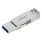 PNY DUO Link 128GB USB 3.2 Gen 1 Type-C hinta ja tiedot | Muistitikut | hobbyhall.fi