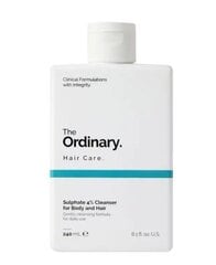 Shampoo The Ordinary Sulphate 4% puhdistusaine vartalolle ja hiuksille, 240 ml hinta ja tiedot | The Ordinary Hajuvedet ja kosmetiikka | hobbyhall.fi