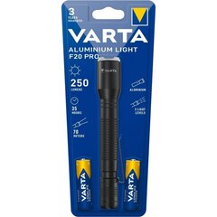 Taskulamppu Varta F20 PRO 2AA Alu hinta ja tiedot | Taskulamput ja valonheittimet | hobbyhall.fi