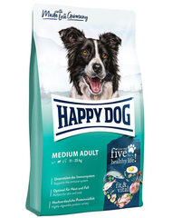 Happy Dog Supreme Fit&Vital Medium Adult keskikokoisille koirille, siipikarjaa ja karitsaa, 12 kg hinta ja tiedot | Koiran kuivaruoka | hobbyhall.fi