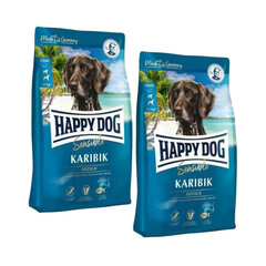 Happy Dog Sensible Caribbean kaikkien rotujen koirille, kalaa, 11 kg hinta ja tiedot | Koiran kuivaruoka | hobbyhall.fi