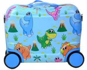 Lasten matkalaukku SunBag Dino, sininen hinta ja tiedot | Matkalaukut ja matkakassit | hobbyhall.fi