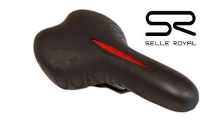 Polkupyörän satula 280 x 160 mm, Selle Royal hinta ja tiedot | Polkupyörän satulat ja satulanpäälliset | hobbyhall.fi