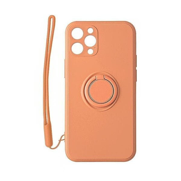 Xiaomi Redmi Note 9T suojakuori Mocco Pastel Ring, oranssi