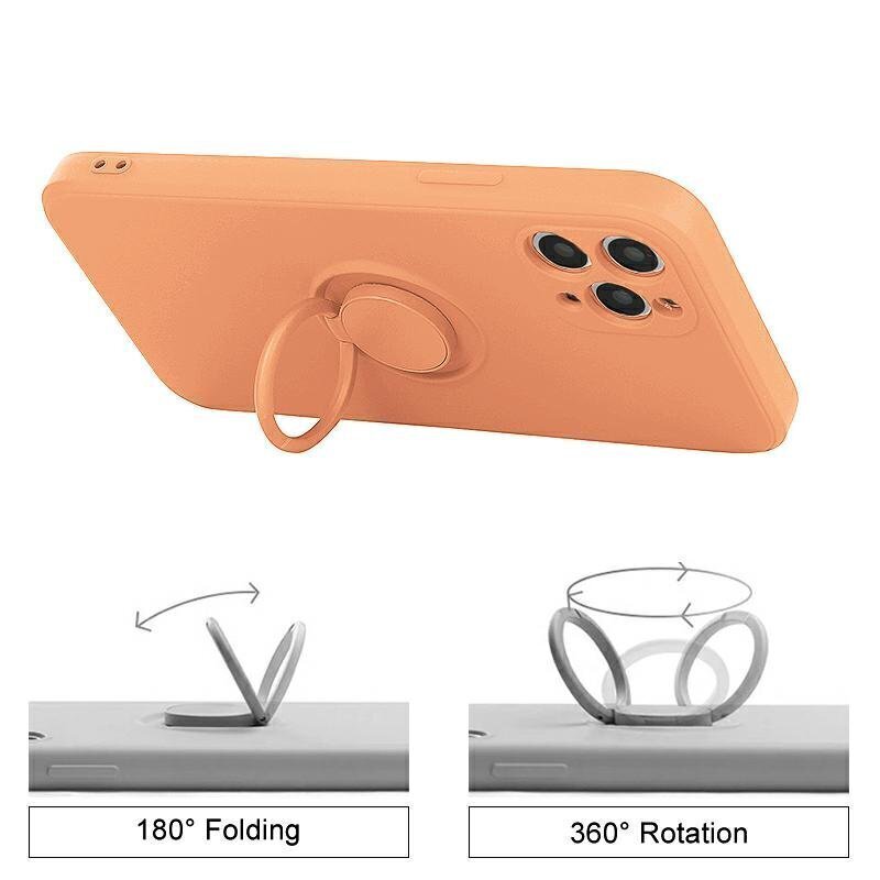 Xiaomi Redmi Note 9T suojakuori Mocco Pastel Ring, oranssi hinta ja tiedot | Puhelimen kuoret ja kotelot | hobbyhall.fi