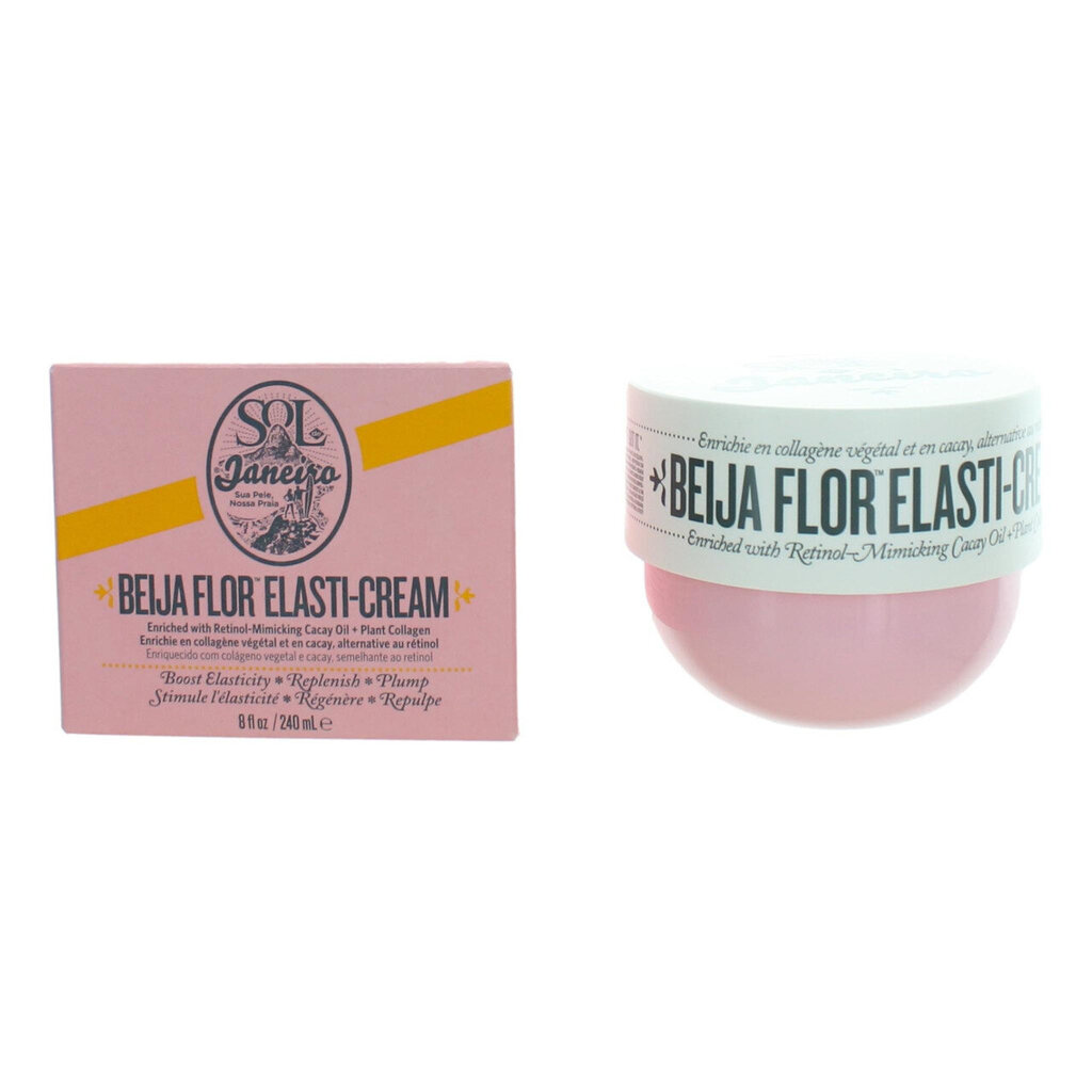 Vartalovoide Sol de Janeiro Beija Flor Elasti-Cream, 240 ml hinta ja tiedot | Vartalovoiteet ja -emulsiot | hobbyhall.fi